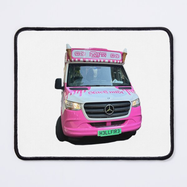 Item preview, black midi ice cream truck designed and sold by joshlikesmusic.