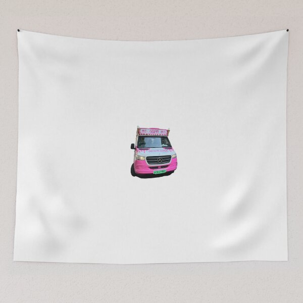 Item preview, black midi ice cream truck designed and sold by joshlikesmusic.