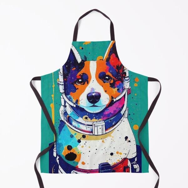 Item preview, Astronaut corgi portrait designed and sold by etherElric.