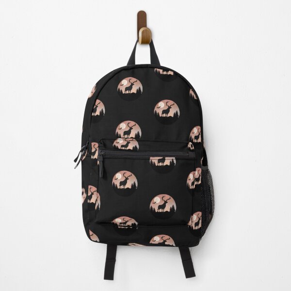 Item preview, Pink Sky Deer Sunset designed and sold by HappyLifeCreate.