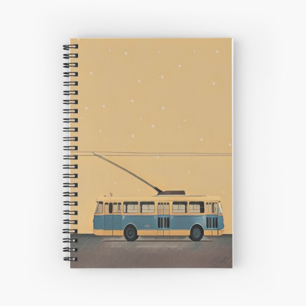 Aperçu de l'œuvre Trolleybus et étoiles créée et vendue par jblittlemonsters.