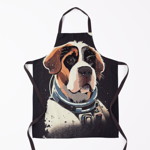 Item preview, Astronaut St-Bernard portrait designed and sold by etherElric.