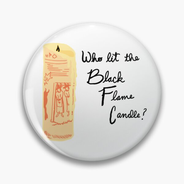 Item preview, Black Flame Candle designed and sold by corlinadora.