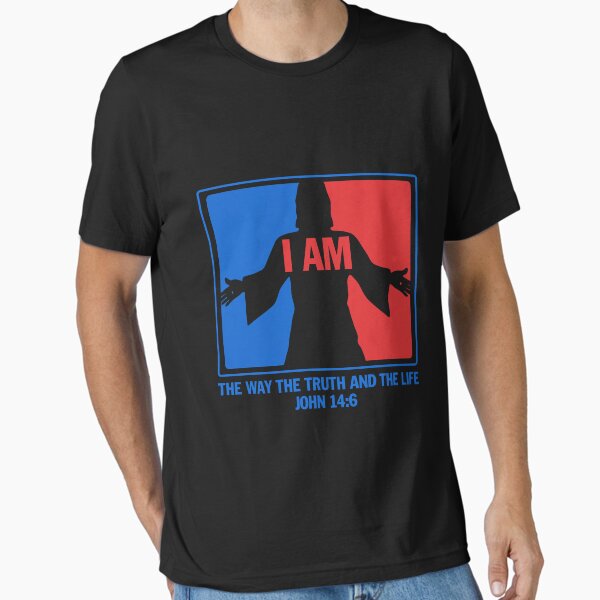 Item preview, Jesus I Am The Way The Truth And The Life Basketball Fathers Day designed and sold by oswaldcoccoh.