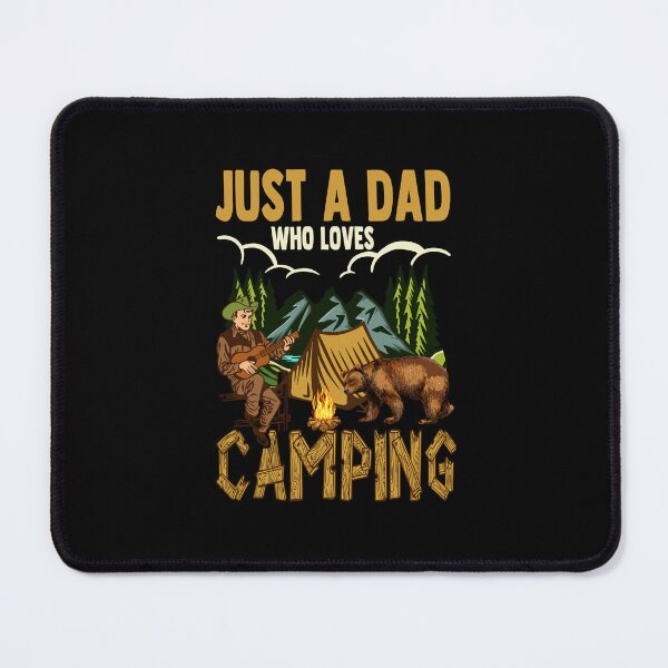 Item preview, Just A Dad Who Loves Camping Camper Hiking Father designed and sold by oswaldcoccoh.