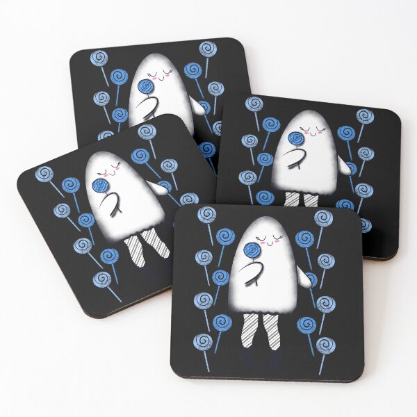 Item preview, Fantasmas Con Piruleta Azul 3 designed and sold by missmann.