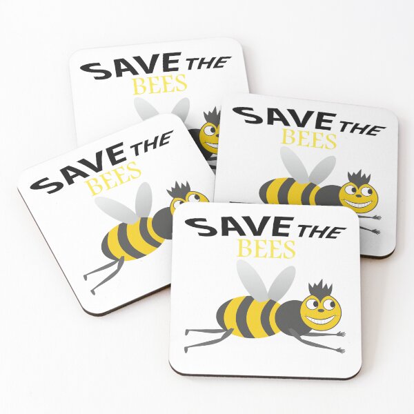 Item preview,  Save the bees shits, save the bees phone cases, save the bees hats, save the bees shower curtain, save the bees backpack  designed and sold by Poussyarts.