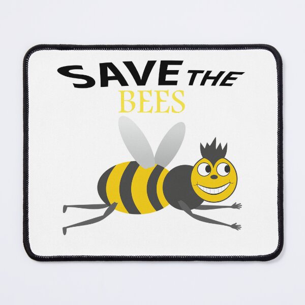 Item preview, Save the bees shits, save the bees phone cases, save the bees hats, save the bees shower curtain, save the bees backpack designed and sold by Poussyarts.