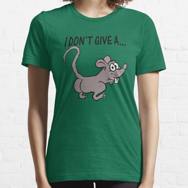 I Dont Give A Rats Ass Funny Novelty Can Cooler Koozie Huggie 