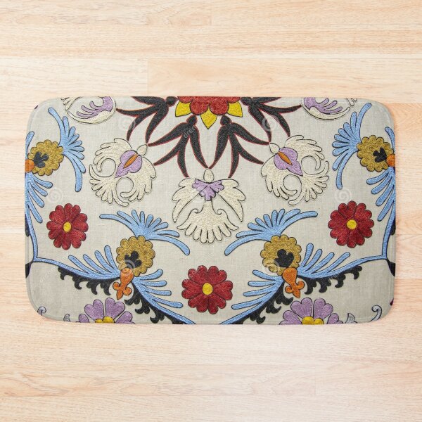 Item preview, Uzbek traditional Suzani design, Uzbekistan designed and sold by Nila Moon.