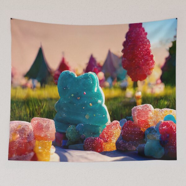 Item preview, Picnic Time For Gummy Bears designed and sold by WinnieWonka13.