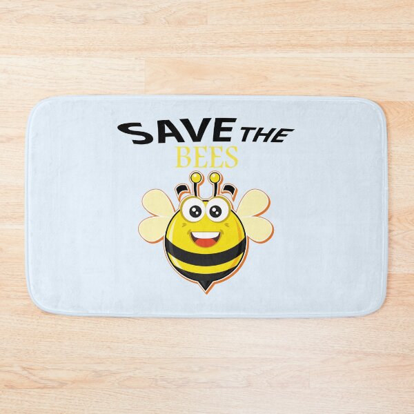Item preview, Save the bees shits, save the bees phone cases, save the bees hats, save the bees shower curtain, save the bees backpack  designed and sold by Poussyarts.