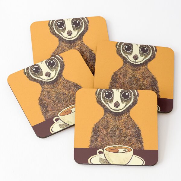 Item preview, Meerkat and Coffee designed and sold by chillaxcats.