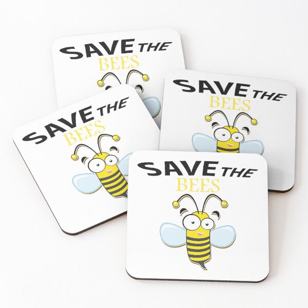 Item preview, Save the bees shits, save the bees phone cases, save the bees hats, save the bees shower curtain, save the bees backpack  designed and sold by Poussyarts.