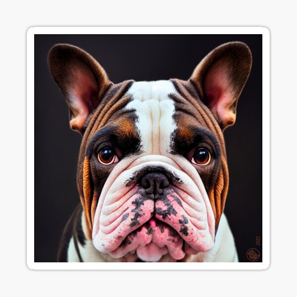 Champ - English Bull Dog Sticker