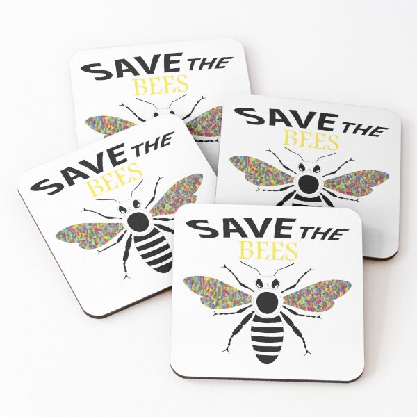 Item preview, Save the bees shits, save the bees phone cases, save the bees hats, save the bees shower curtain, save the bees backpack  designed and sold by Poussyarts.