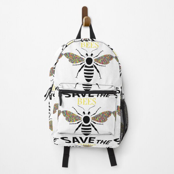 Item preview, Save the bees shits, save the bees phone cases, save the bees hats, save the bees shower curtain, save the bees backpack designed and sold by Poussyarts.