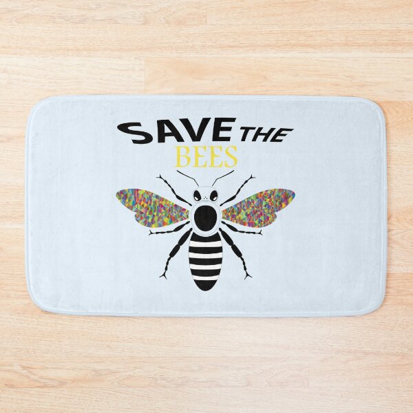 Item preview, Save the bees shits, save the bees phone cases, save the bees hats, save the bees shower curtain, save the bees backpack  designed and sold by Poussyarts.