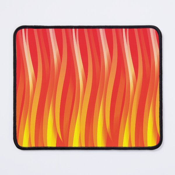 Item preview, Fire Red Waves - energizing warm pattern designed and sold by houseofwray.