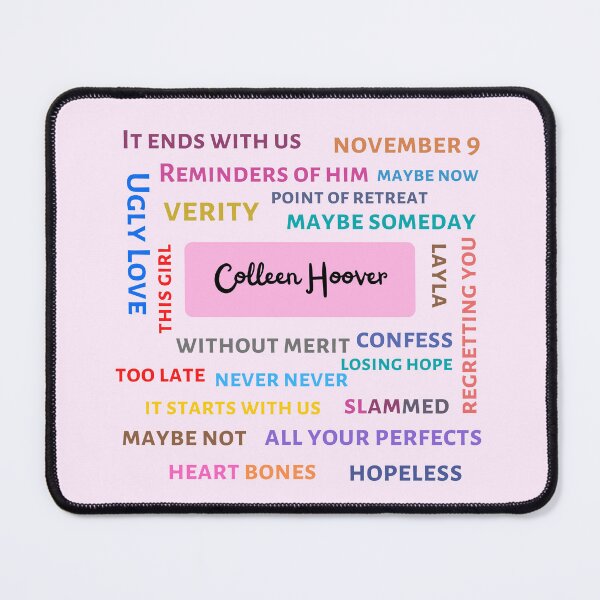 Item preview, Colleen Hoover Book Titles designed and sold by LiteratureHut.