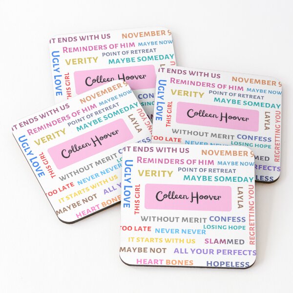 Item preview, Colleen Hoover Book Titles designed and sold by LiteratureHut.