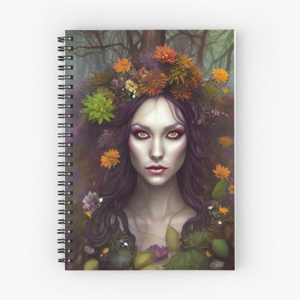 Item preview, Marigold Calarook, Witch and Keeper of the Forest, Fantasy Art designed and sold by Itaya Art.