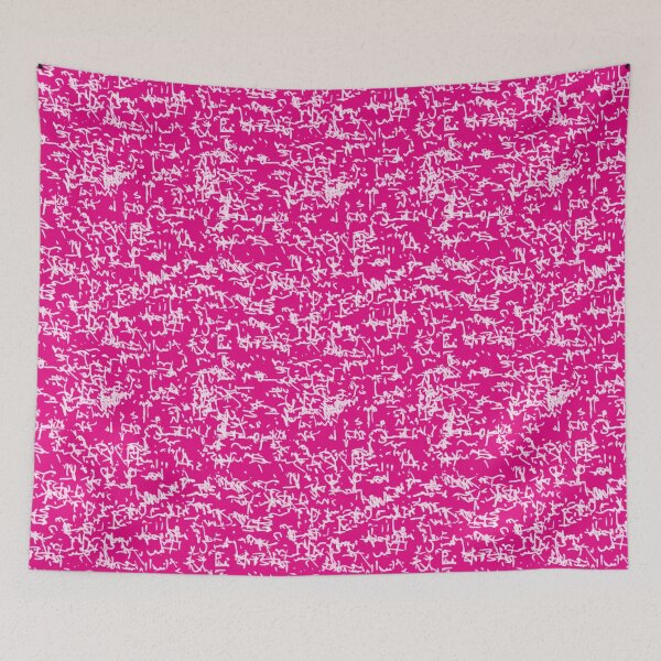 Item preview, Doodles fuchsia background. designed and sold by MirBer.