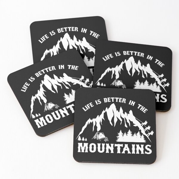 Item preview, Life Is Better In The Mountains designed and sold by badretop.