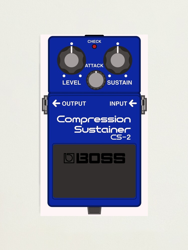 ギター BOSS CS-2 Compression Sustainer BOSS CS-2 Compression Sustainer Vintage Guitar Effector