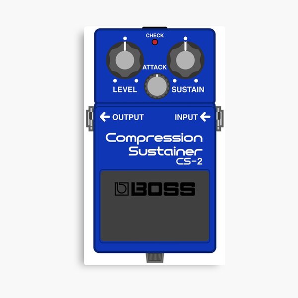 Boss CS-2 Compression Sustainer Guitar Effect Pedal