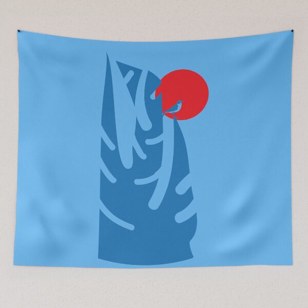 Item preview, Bird Perched Cliff Sunrise designed and sold by Anna Lemos.