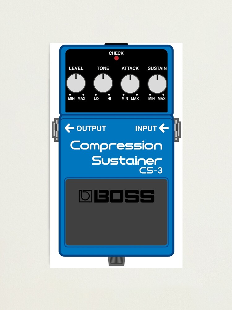 Boss CS-3 Compression Sustainer Guitar Effect Pedal