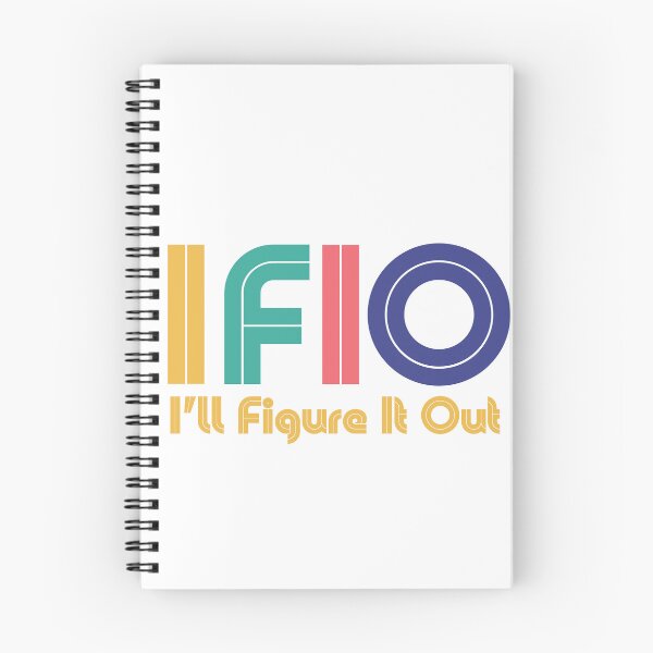 Item preview, ifio - I'll Figure It Out - BRIGHT & COLORFUL designed and sold by IFIOgirl.
