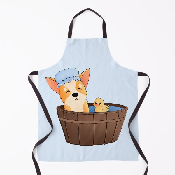 Item preview, Corgi Bath Rubberduck designed and sold by Ameliamaar.