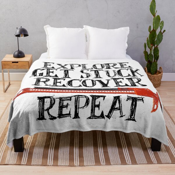 Item preview, Explore, Get Stuck, Recover, Repeat designed and sold by landcruising.
