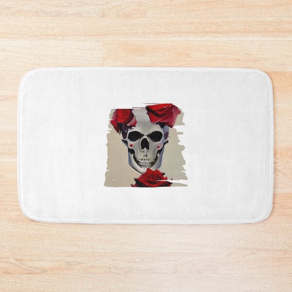 Item preview, Skull and Roses - Great Smile designed and sold by freshWaterCo.