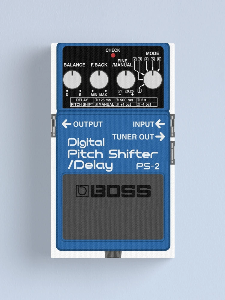 Boss PS-2 Digital Pitch Shifter Delay | Reverb