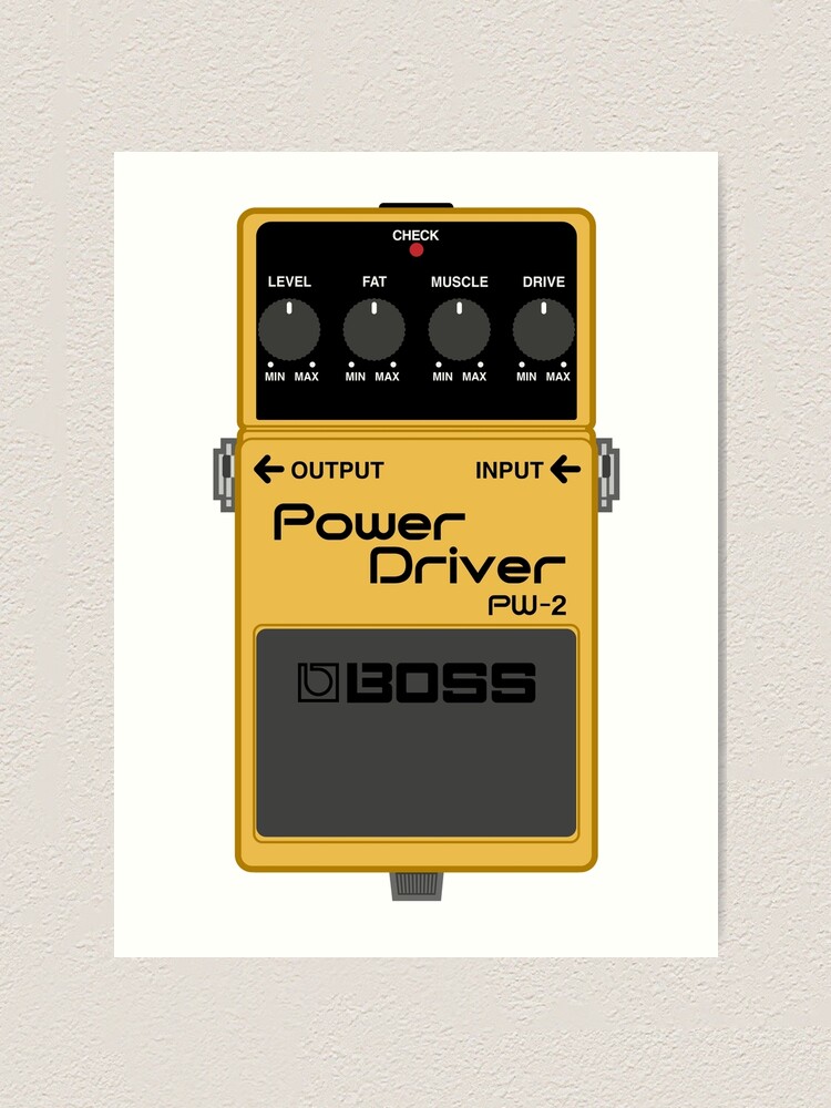 Boss PW-2 Power Driver Guitar Effect Pedal