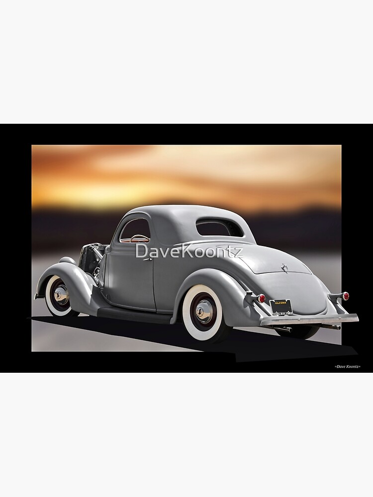 額装済アートポスター クラッシックカー/フォード1936/FORD 1936 Ford Coupe