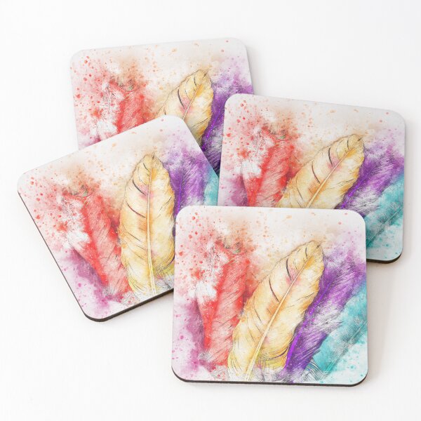 Item preview, feathers colores  designed and sold by shopdyali.