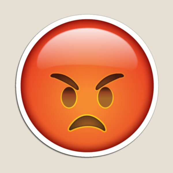 Artikel-Vorschau von Sehr verärgerter Emoji, designt und verkauft von PrintPress.