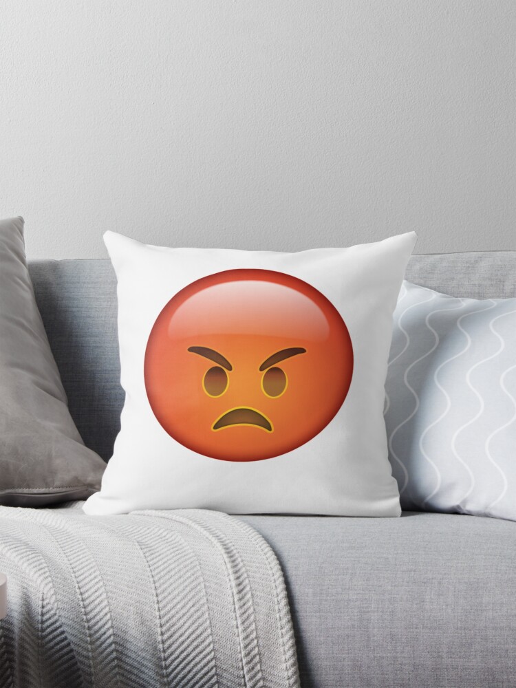 Emoji Pillow Yellow Cojin Emoji Amazon Neutral Face Emoji