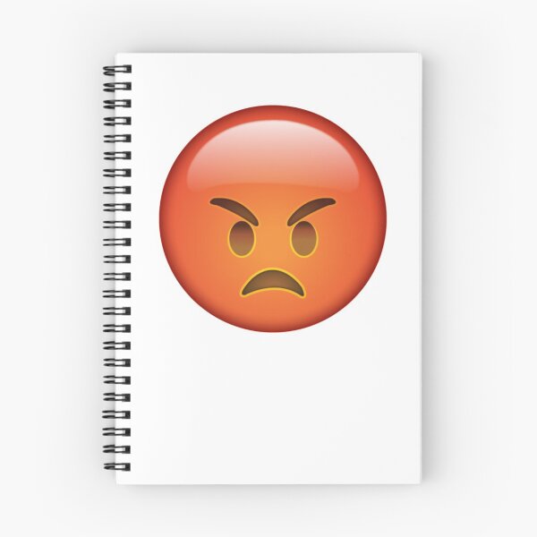 Item preview, Very Angry Emoji designed and sold by PrintPress.
