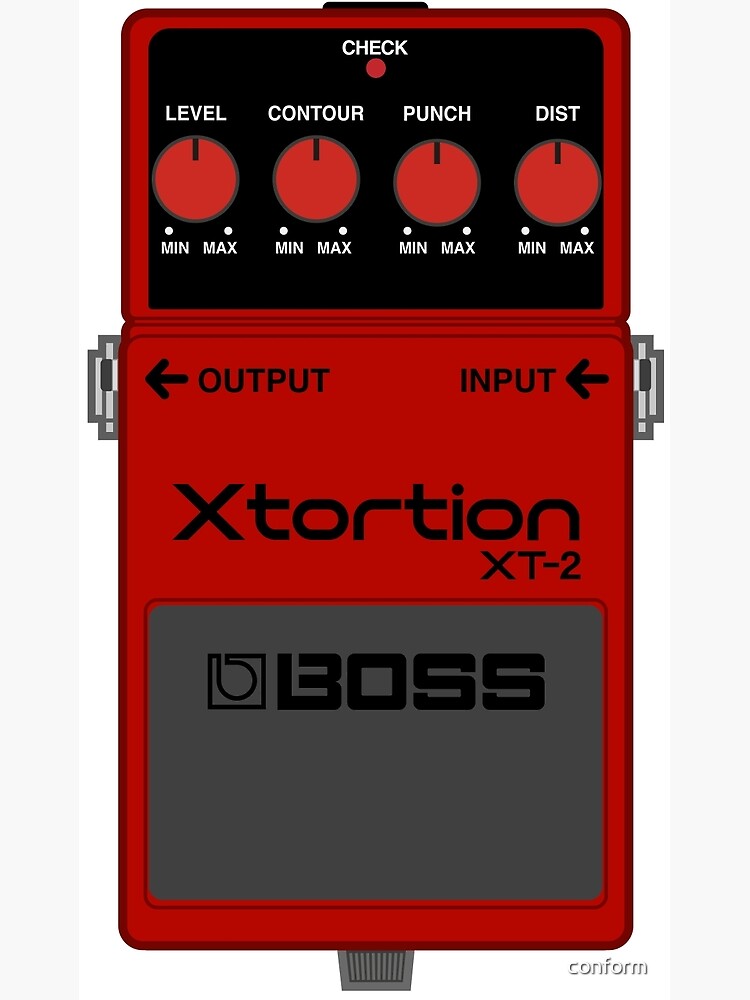 Boss XT-2 Xtortion Guitar Effect Pedal