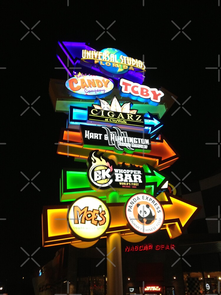 Signpost Universal Studios