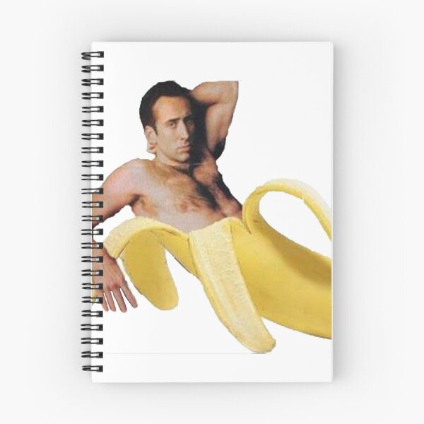 Artikelvorschau, Nicolas Cage In A Banana - Original Gelb entworfen und verkauft von karlaminev2.