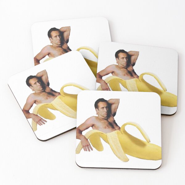 Item preview, Nicolas Cage In A Banana - Original Yellow designed and sold by karlaminev2.