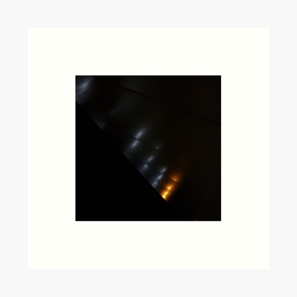 Item preview, Abstract lights on a metal structure  designed and sold by FotoSchnabel.