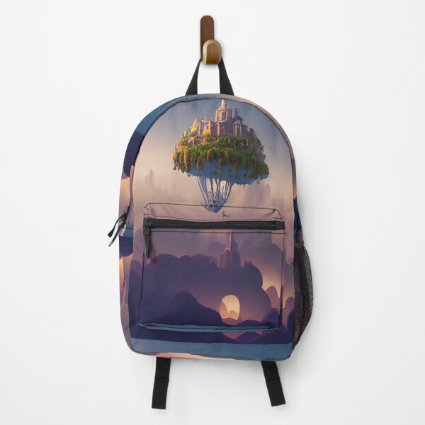 Item preview, Surreal Landscape - Living on a floating Island designed and sold by Elflena.