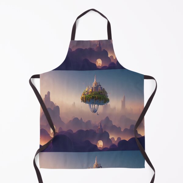 Item preview, Surreal Landscape - Living on a floating Island designed and sold by Elflena.